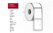 Capture CA-3006318 printer label White