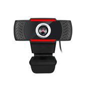Adesso CyberTrack H3 webcam 1.3 MP 1280 x 720 pixels USB 2.0 Black, Red image