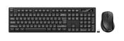 Belkin BBZ010UK keyboard Mouse included Universal RF Wireless + USB UK English Black image