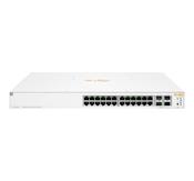HPE Aruba Networking Instant On 1930 24G Class4 PoE 4SFP/SFP+ 370W Managed L2+ Gigabit Ethernet (10/100/1000) Power over Ethernet (PoE) 1U White image