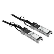 StarTech.com Cisco SFP-H10GB-CU5M Compatible 5m 10G SFP+ to SFP+ Direct Attach Cable Twinax - 10GbE SFP+ Copper DAC 10 Gbps Low Power Passive Mini GBIC/Transceiver Module DAC Firepower ASR920 ASR9000 image