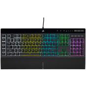 Corsair K55 RGB PRO keyboard Gaming USB QWERTY UK English Black image