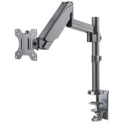 Manhattan Desk Mount for TV &amp; Monitors (Full Motion Gas Spring), For screens 13" to 27", Clamp or Grommet Assembly, VESA compatibility: 75x75mm and 100x100mm - check the dimensions of the four mounting holes on back of screen to ensure it fits, Max 8kg, B image