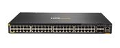 HPE Aruba Networking CX 6300M 48-port 1GbE Class 4 PoE and 4-port SFP56 Switch image