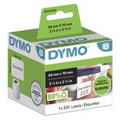 Dymo 99015/S0722440 DirectLabel-etikettes Disk 70mm x 54mm for Dymo 400 Duo/60mm image