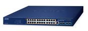 PLANET GS-4210-24UP4X network switch Managed L2/L4 Gigabit Ethernet (10/100/1000) Power over Ethernet (PoE) Blue image