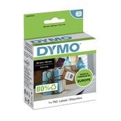 Dymo S0929120 DirectLabel-etikettes white 25mm x25 mm for Dymo LW 550 60mm/60mm image
