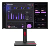 Lenovo ThinkVision T24i-30 computer monitor 60.5 cm (23.8") 1920 x 1080 pixels Full HD LED Black image