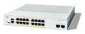 Cisco Catalyst 1200-16P-2G Smart Switch, 16 Port GE, PoE, 2x1GE SFP, Limited Lifetime Protection (C1200-16P-2G) image