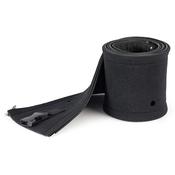 StarTech.com 10ft (3m) Cable Management Sleeve - Trimmable Heavy Duty Cable  Wrap - 1.2 (3cm) Dia Polyester Mesh Computer Cable  Manager/Protector/Concealer - Black Cord Organizer/Hider - Floor Cable  Cover - Wire Wraps (