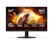 AOC G4 24G4ZRE computer monitor 60.5 cm (23.8") 1920 x 1080 pixels Full HD LED Black, Red image