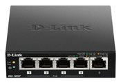 D-Link DGS-1005P/E network switch Unmanaged Gigabit Ethernet (10/100/1000) Power over Ethernet (PoE) Black image
