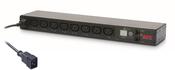APC AP7921B power distribution unit (PDU) 8 AC outlet(s) 0U/1U Black image
