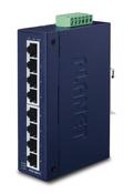 PLANET ISW-801T network switch Unmanaged L2 Fast Ethernet (10/100) Blue image