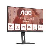 AOC E3 U27E3UF computer monitor 68.6 cm (27") 3840 x 2160 pixels 4K Ultra HD LED Black image