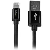 StarTech.com 2 m (6 ft.) USB to Lightning Cable - Long iPhone / iPad / iPod Charger Cable - Lightning to USB Cable - Apple MFi Certified - Black image