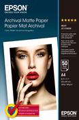 Epson Archival Matte Paper - A4 - 50 Sheets image