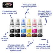 Epson C13T07B340/114 Ink bottle magenta, 6.7K pages 2300 Photos 70ml for Epson ET-8500 image