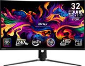 MSI MPG 321CURX QD-OLED computer monitor 80 cm (31.5") 3840 x 2160 pixels 4K Ultra HD Black image