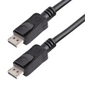 StarTech.com 7m (23ft) DisplayPort Cable - 2560 x 1440p - DisplayPort to DisplayPort Cable - DP to DP Cable for Monitor - DP Video/Display Cord - Latching DP Connectors - HDCP &amp; DPCP image