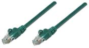 Intellinet Network Patch Cable, Cat5e, 3m, Green, CCA, U/UTP, PVC, RJ45, Gold Plated Contacts, Snagless, Booted, Lifetime Warranty image