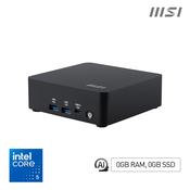 MSI Cubi NUC AI 1UMG Intel Core Ultra 5 125H , Barebone, NUC, SFF, Mini Computer, HTPC, (NO RAM, NO Storage, NO OS), Intel Graphics/DDR5/Dual ThunderBolt 4/Dual HDMI/Dual LAN/WiFi 6E/BT 5.3/VESA image