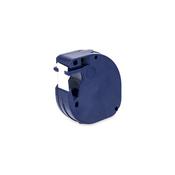 MediaRange Plastic tape cassette, for label printers using Dymo 91221/S0721660, permanent adhesive, 12mm, 4m, laminated, black on white image