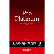 Canon PT-101 Pro Platinum Photo Paper A3 Plus - 10 Sheets image