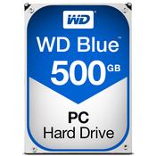 Western Digital Blue internal hard drive 500 GB 7200 RPM 32 MB 3.5" Serial ATA III image