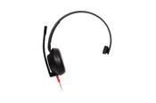 HP Poly Blackwire 5210 Monaural USB-C Headset +3.5mm Plug +USB-C/A Adapter image