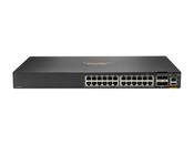 HPE Aruba Networking Aruba 6300F 24-port 1GbE &amp; 4-port SFP56 Managed L3 Gigabit Ethernet (10/100/1000) 1U Grey image