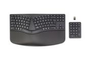HP 960 Ergonomic Wireless keyboard Home RF Wireless + Bluetooth AZERTY Belgian Black image