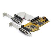 StarTech.com 8-Port PCI Express RS232 Serial Adapter Card, PCIe RS232 Serial Card, 16C1050 UART, Low Profile Serial DB9 Controller/Expansion Card, 15kV ESD Protection, Windows Only - TAA image