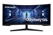 Samsung LC34G55TWWPXXU computer monitor 86.4 cm (34") 3440 x 1440 pixels UltraWide Quad HD LED Black image