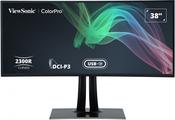 Viewsonic VP3881A computer monitor 96.5 cm (38") 3840 x 1600 pixels Quad HD+ LED Black image