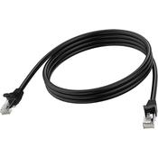 Vision TC 2MCAT6A/BL networking cable Black 2 m Cat6a U/UTP (UTP) image