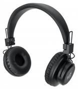 Manhattan Bluetooth On-Ear Headset, Microphone, FM Radio, Integrated Controls, 8 hour usage time, Max Range 10m, MicroSD Card slot, 3.5mm Aux port, Bluetooth v5.0, USB-A charging cable included, Three Year Warranty