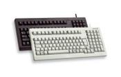 CHERRY G80-1800 Compact Corded Keyboard, Light-Grey. PS2/USB, (QWERTY - UK) image