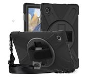 MAXCases Shield Case for iPad 10th (10.9") &amp; 11th Gen (A16 11") (Black) with Shoulder Strap &amp; Hand Strap &amp; Stylus Holder image
