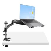 StarTech.com Desk Mount Laptop Arm - Full Motion Articulating Arm for Laptop or Single 34" Monitor - VESA Mount Laptop Tray Bracket - Ergonomic Adjustable Notebook Stand - Desk-Clamp image