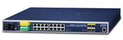 PLANET IGS-5225-16T4S network switch Managed L2+ Gigabit Ethernet (10/100/1000) 1U Blue image