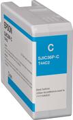 Epson C13T44C240/SJIC-36-P-C Ink cartridge cyan 80ml for Epson ColorWorks C 6000 image