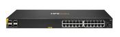 HPE Aruba Networking CX 6000 24G Class4 PoE 4SFP 370W Switch image