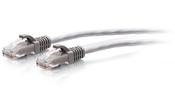 C2G 0.3m Cat6a Snagless Unshielded (UTP) Slim Ethernet Patch Cable - Grey image