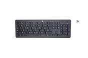 HP 230 Wireless keyboard Universal RF Wireless AZERTY Belgian Black image