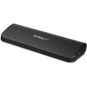 StarTech.com Dual-Monitor USB 3.0 Docking Station with HDMI &amp; DVI/VGA~Dual Monitor USB 3.0 Laptop Docking Station with HDMI/DVI/VGA, 3x USB-A Hub, GbE, Audio, Universal Type-A Dock for Windows/macOS/ChromeOS - TAA Compliant image