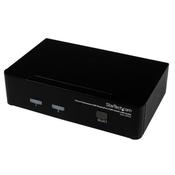 StarTech.com 2 Port Professional USB DisplayPort KVM Switch with Audio image
