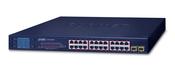 PLANET GSW-2620VHP network switch Unmanaged Gigabit Ethernet (10/100/1000) Power over Ethernet (PoE) 1U Blue image