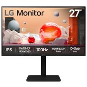 LG 27BA450 27" IPS Full HD 100Hz Height-Adjustable Monitor image