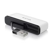 Belkin F4U021BT interface hub 480 Mbit/s Black, White image